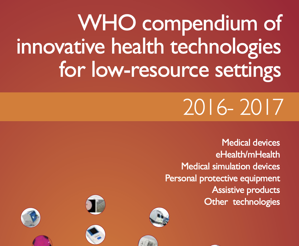 THINKMD included in the WHO compendium of innovative health technologies for low-resource settings, 2016- 2017